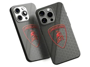 Lamborghini Custodie Silicone Smartphone Aspetto Essenziale
